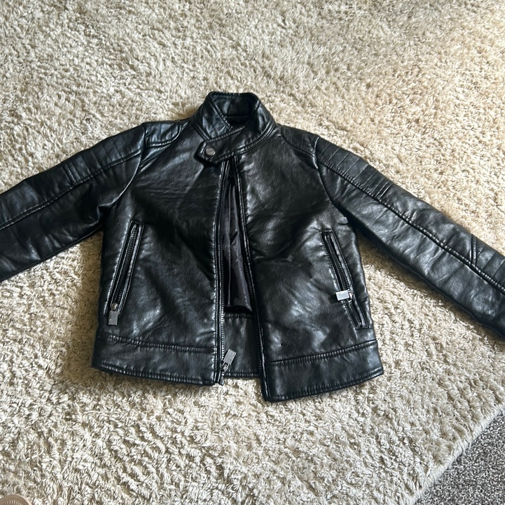 Boy’s leather jacket